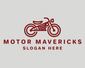 Steampunk Bike Motorcycle logo design