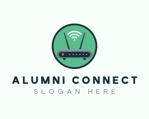 Internet Connection Router logo design