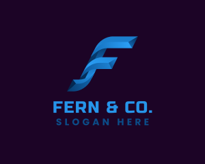 Professional Startup Letter F logo design