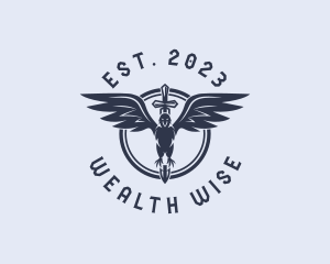 Eagle Wings Sword logo