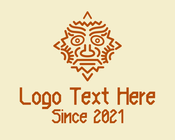 Mayan-tribe logo example 1