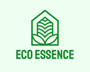 Leaves Eco Home logo design