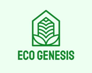 Leaves Eco Home logo design