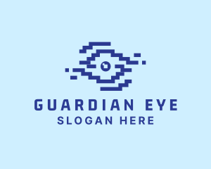 Pixel Eye Digital logo design