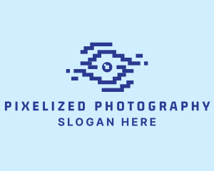 Pixel Eye Digital logo design