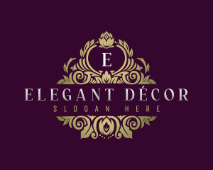 Elegant Luxury Flower logo design