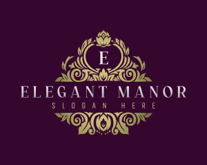 Elegant Luxury Flower logo design