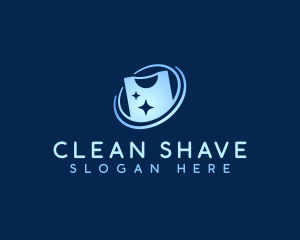 Shirt Laundry Cleaning logo design