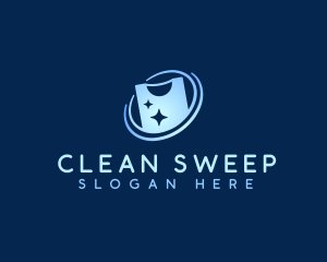 Shirt Laundry Cleaning logo design