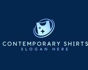 Shirt Laundry Cleaning logo design