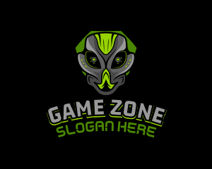 Gaming Robot Cyborg Logo