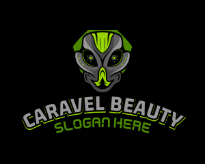 Gaming Robot Cyborg logo design