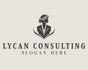 Executive Administrative Woman logo design