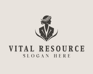 Executive Administrative Woman logo design