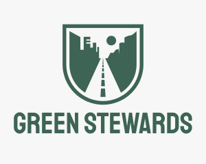 Green City Road  logo design