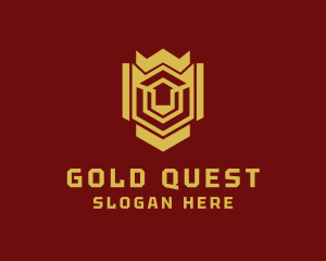 Gold Housing Defense logo design