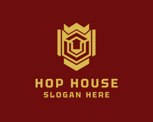 Gold Housing Defense logo design