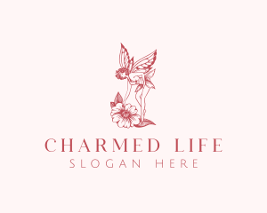 Flower Fairy Creature logo