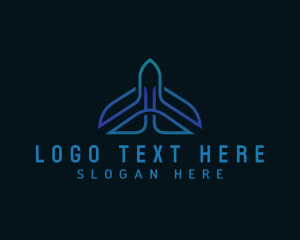 Flight Airplane Airport Logo