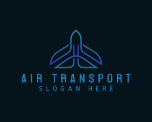 Flight Airplane Airport logo design