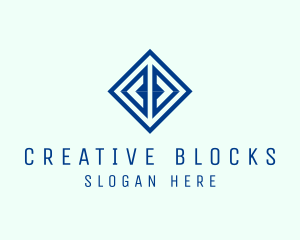 Creative Modern Diamond  logo design