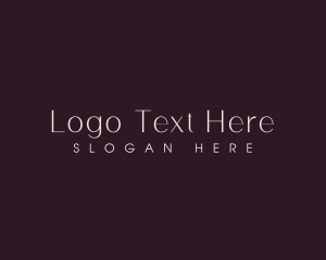 Elegant Firm Wordmark  logo