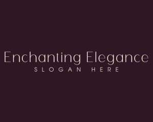 Elegant Firm Wordmark  logo design