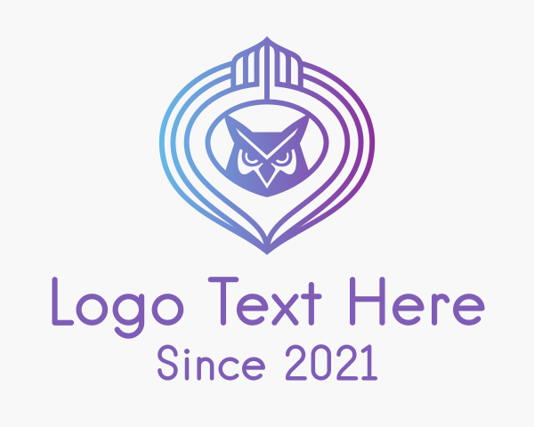 Barn Owl logo example 2