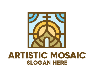 Colorful Mosaic Christian Church logo