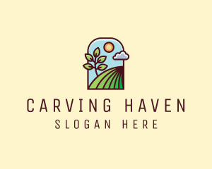 Nature Lawn Garden logo design