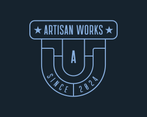 Artisanal Generic Upscale logo design