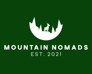 Mountain Goat Forest logo design