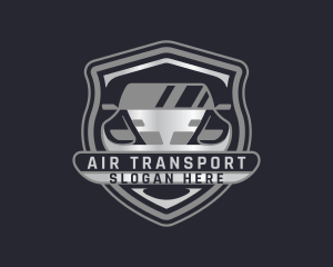 Transport Car Shield logo design