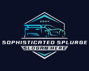 Sports Car Garage Logo