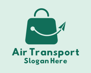 Airplane Travel Luggage  logo design