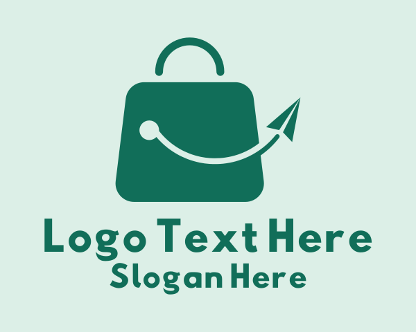 Suitcase logo example 2