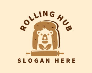 Bear Bread Bakery logo design