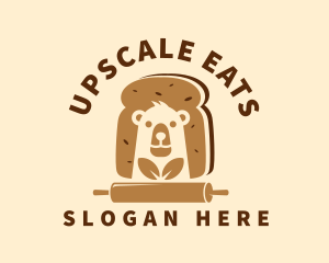 Bear Bread Bakery logo design