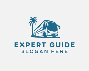 Bus Travel Tourism logo design