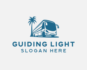 Bus Travel Tourism logo design