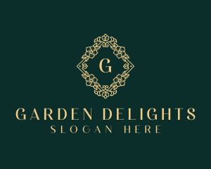 Flower Garden Boutique logo design