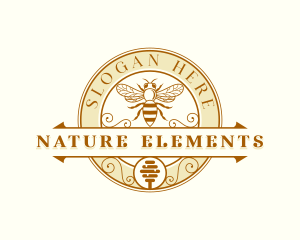 Bee Natural Apothecary logo design