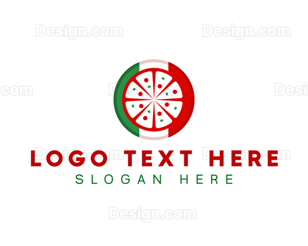 Italian Pizza Restaurant Logo