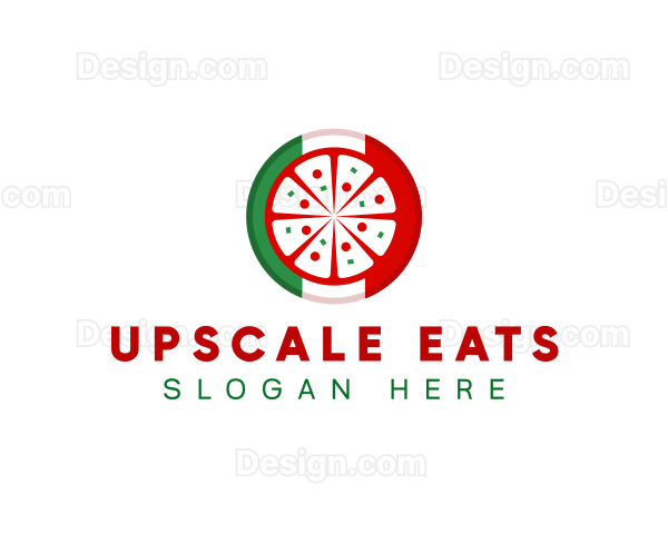 Italian Pizza Restaurant Logo