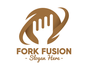 Brown Fork Planet logo