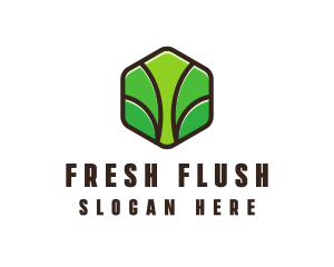 Organic Leaf Spa logo design