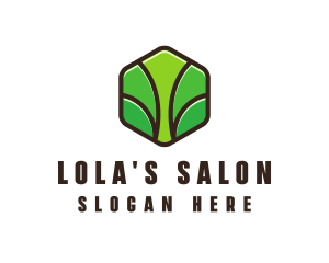 Organic Leaf Spa logo design