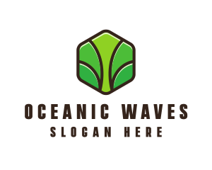 Organic Leaf Spa logo design