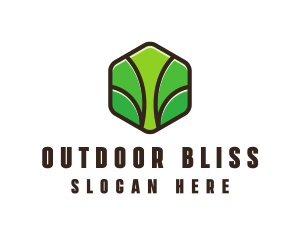 Organic Leaf Spa logo design