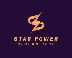 Gradient Electrical Power Maintenance logo design